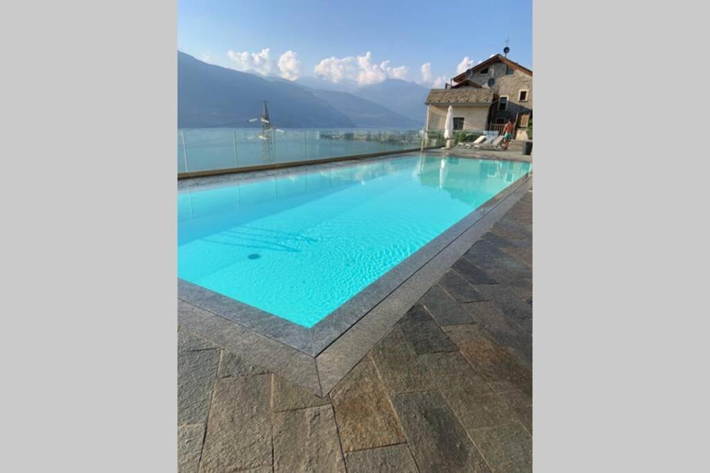 Lago Di Como- Amazing View- Bellano Buitenkant foto